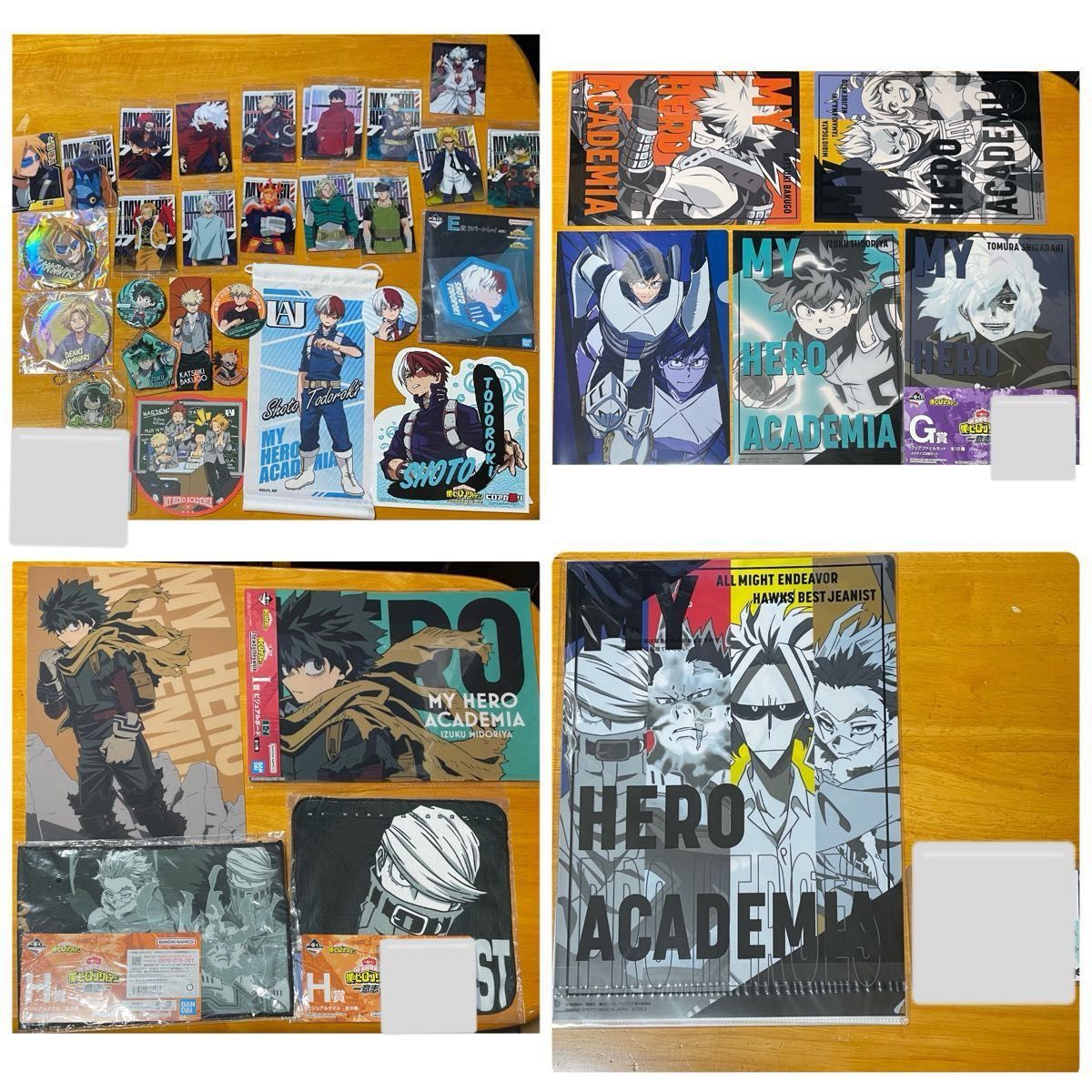 カグラバチ ヒロアカ 当選品 僕のヒーローアカデミア 両面クリア