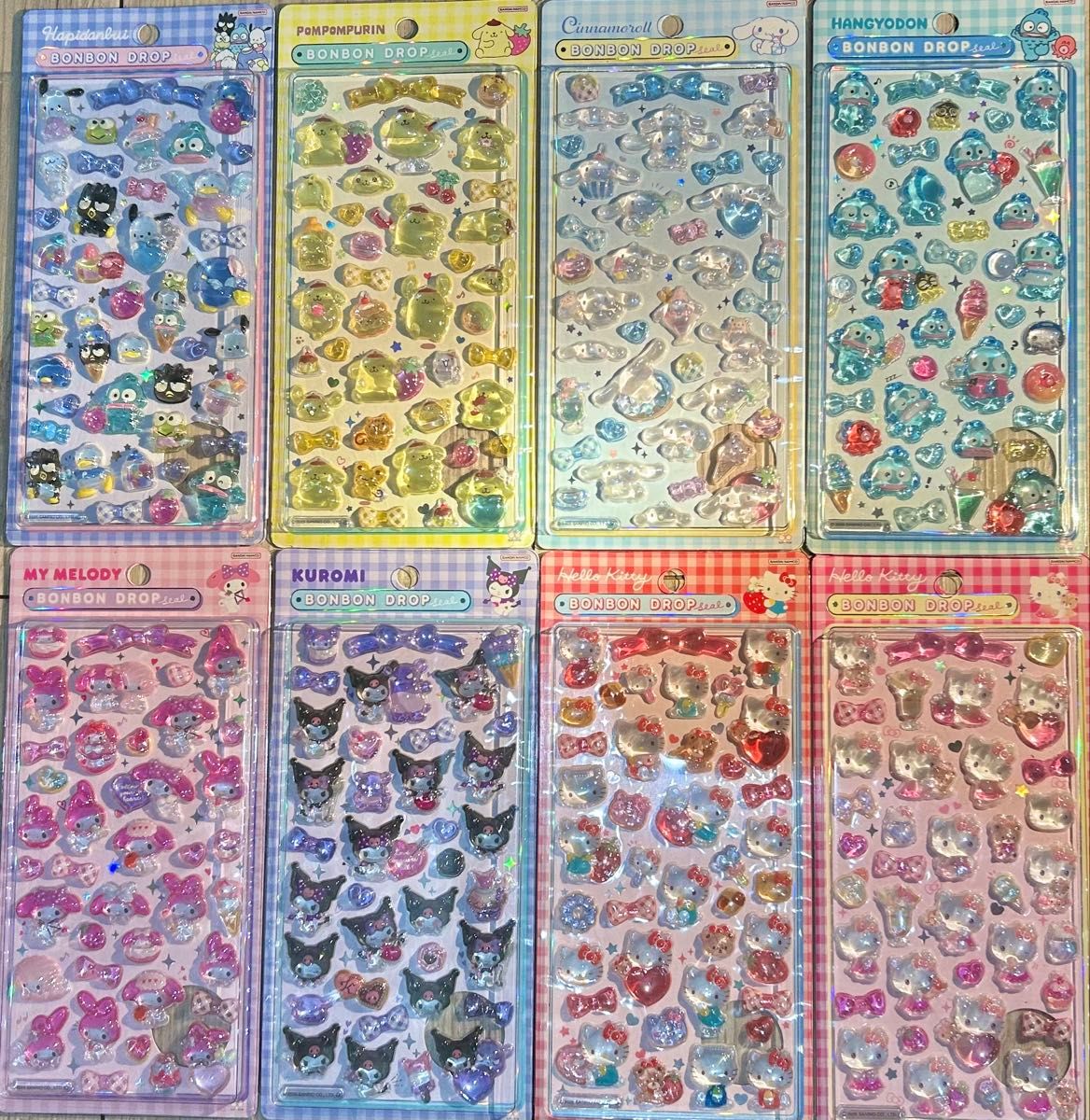 公式】 ディズニー ボンボンドロップシール 第2弾 全種 セット