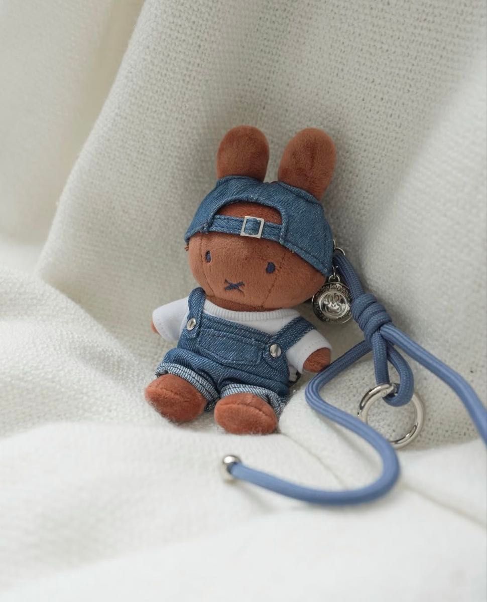 ミッフィーカフェ ソウル デニム ぬいぐるみ ミッフィー メラニー 2体