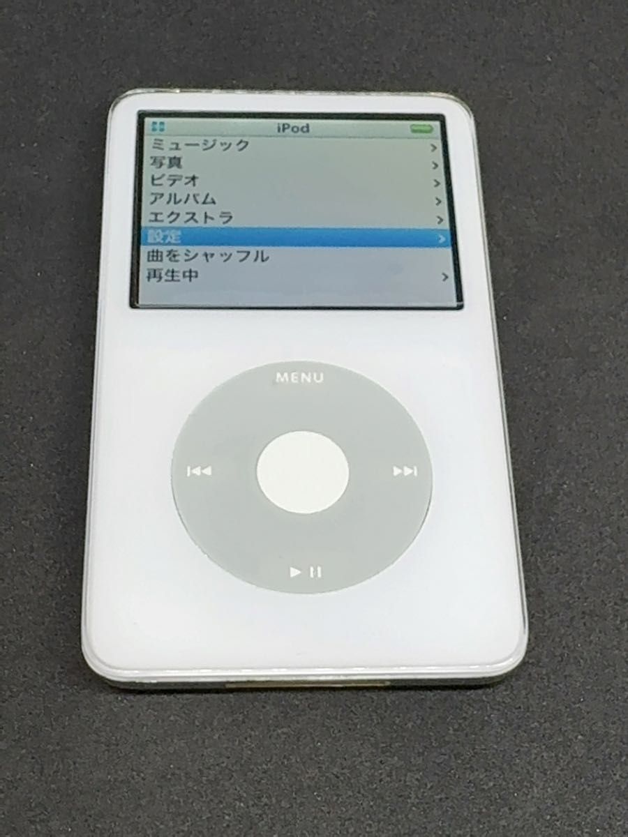 Apple iPod classic 第6 5世代 160GBから256GB シルバー 銀 カスタム