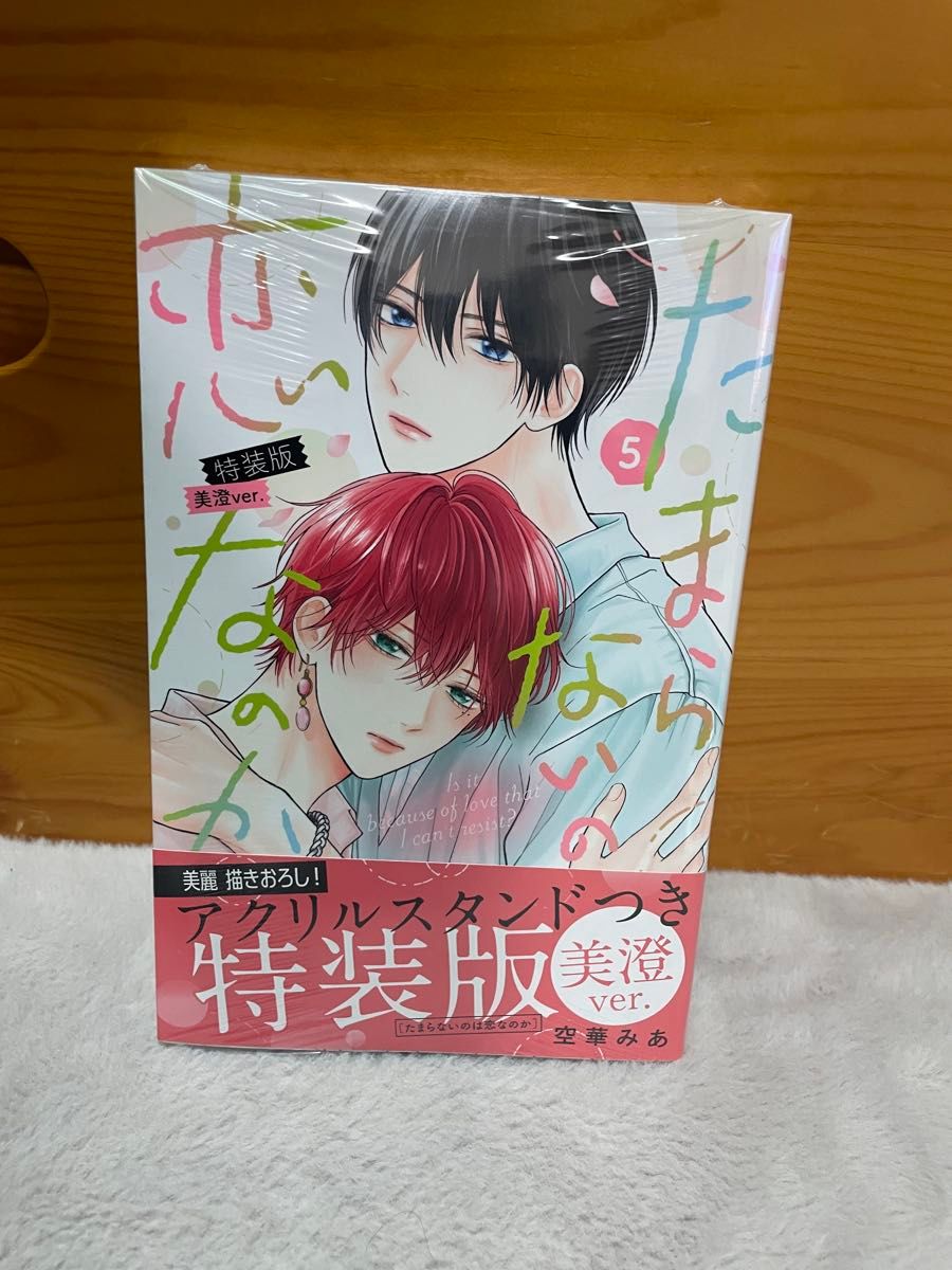 たまらないのは恋なのか 空華みあ 先生 TSUTAYA 特典 チェキ風カード 2