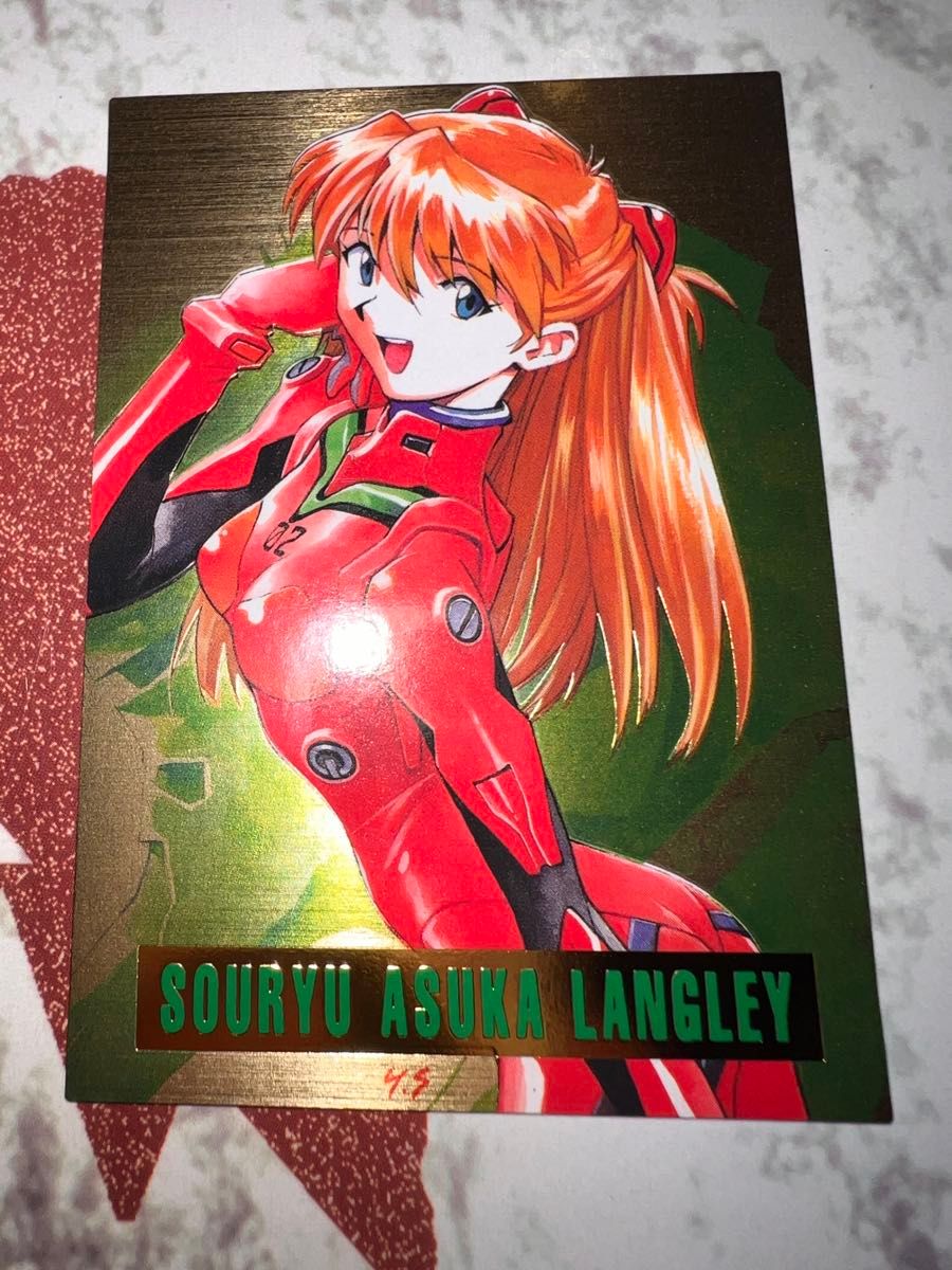 渚カヲル プラチナver特製カード 貞本義行 カードダスマスターズ 新