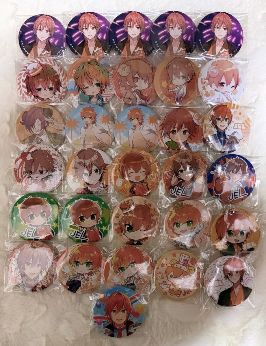 全種 全種類 すとぷり ジェル ジェルくん 缶バッジ すとめも3 すと学