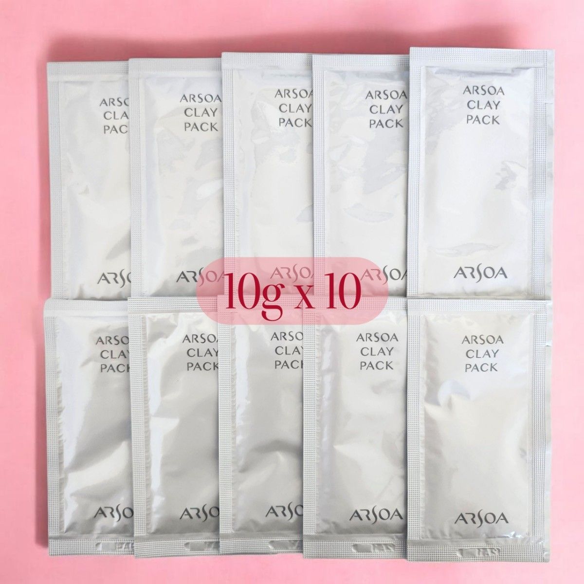 アルソア クレイパック 個包装10個 (100g)｜Yahoo!フリマ（旧PayPay