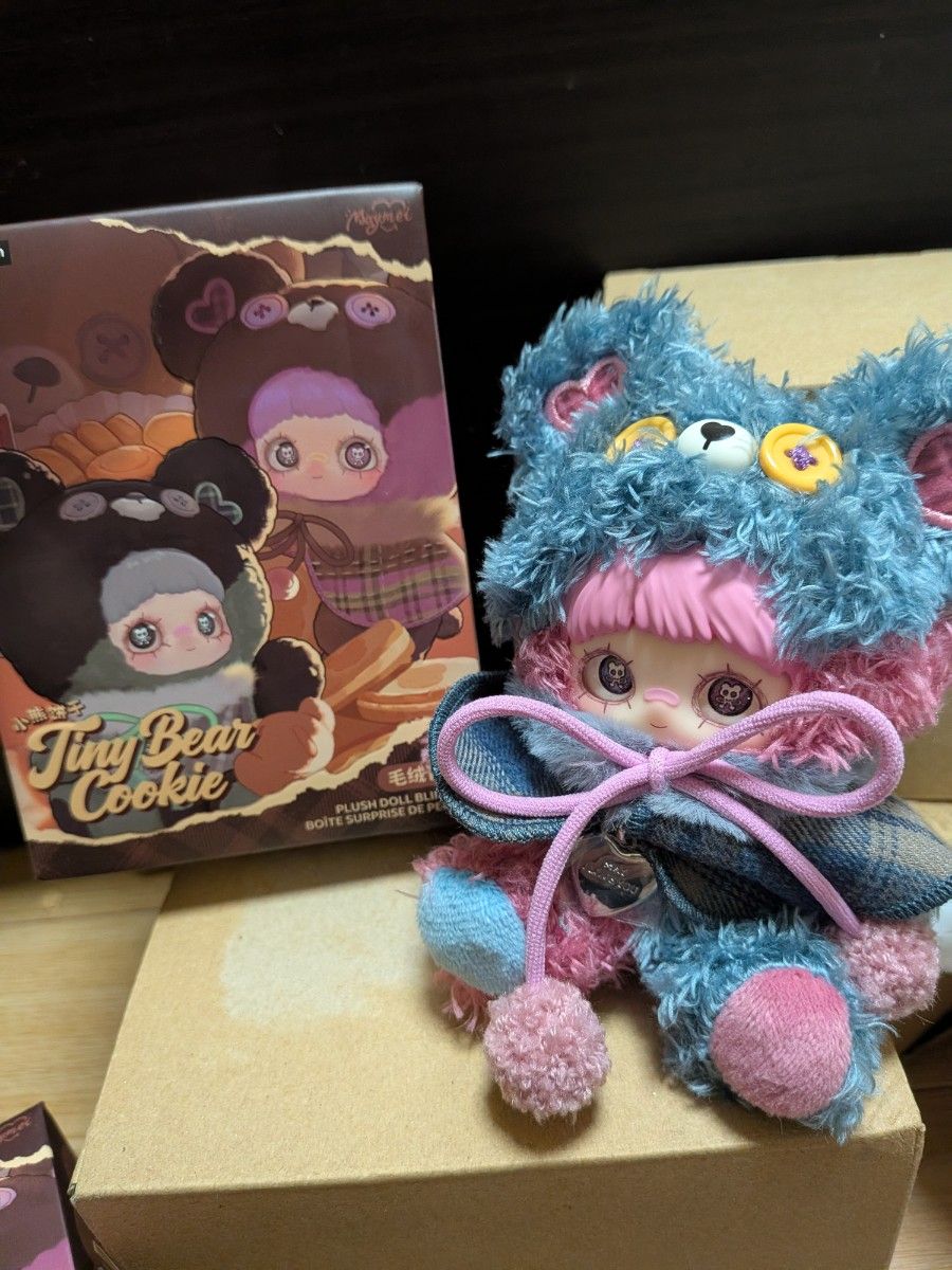 Maymei メイメイ Tiny Bear Cookie ブルーベリーヨーグルト ぬいぐるみ