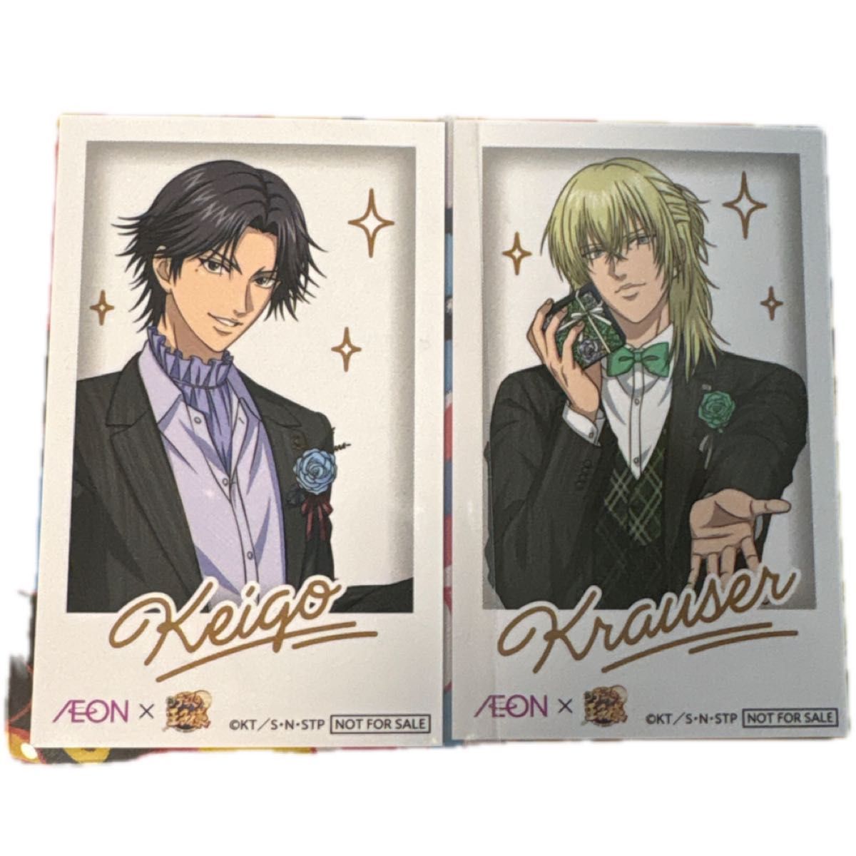 新テニスの王子様 跡部景吾 イオン特典 チェキ風カード 2枚セット