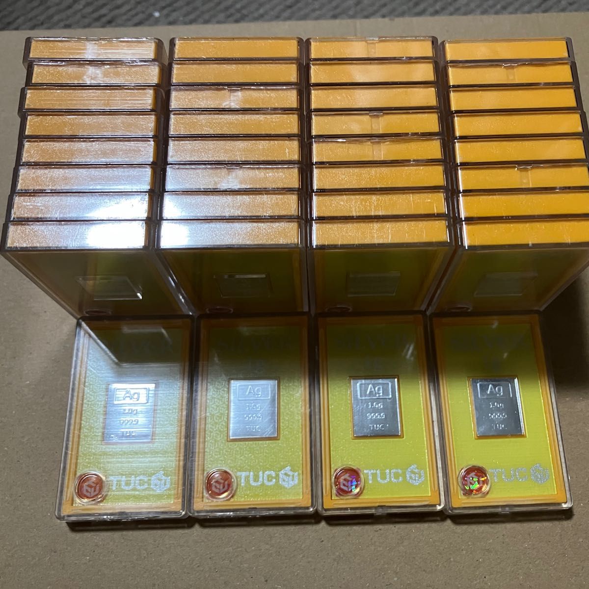 TUC Silver 1g 純銀景品 シルバー 景品 特殊景品 ケース付 ケース入り
