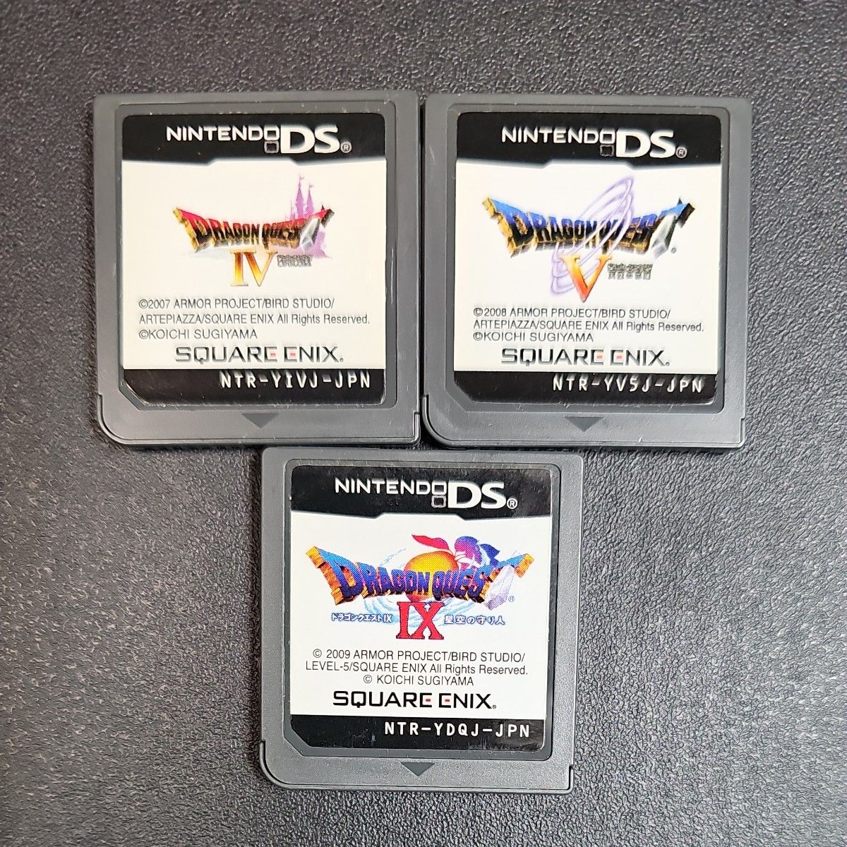 ソフト単品】ドラゴンクエストⅣ・Ⅴ・Ⅵ・Ⅸ 4点セット 動作確認済み