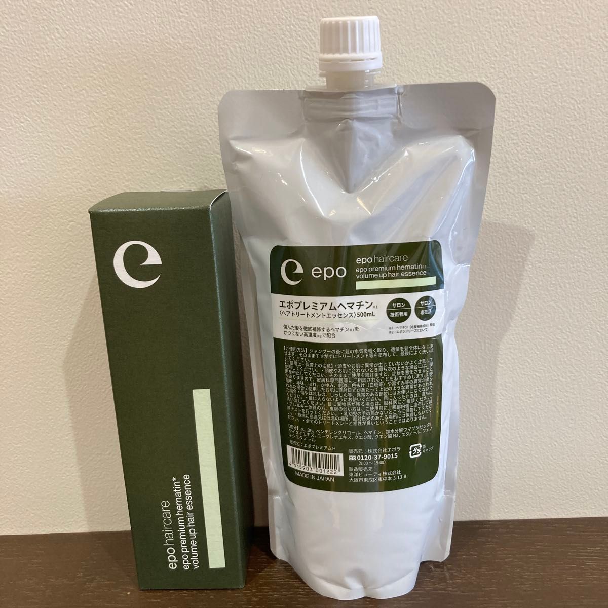 新品)エポプレミアム ヘマチン 500ml 大容量詰め替えサイズ｜Yahoo