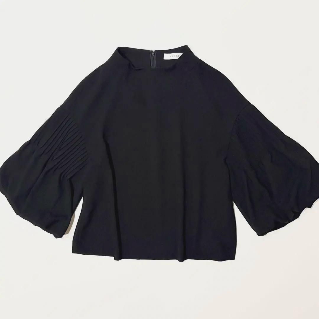 2024年モデル ADORE アドーア ストレッチポプリンブラウス ホワイト