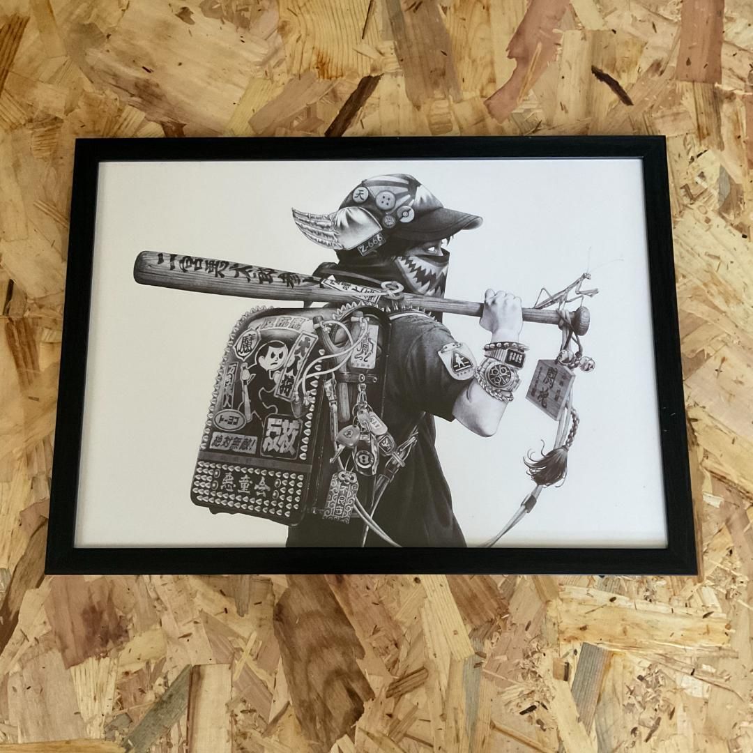 大友昇平 shohei otomo つむじ風 ポスター 額装品 / A3 297×420mm