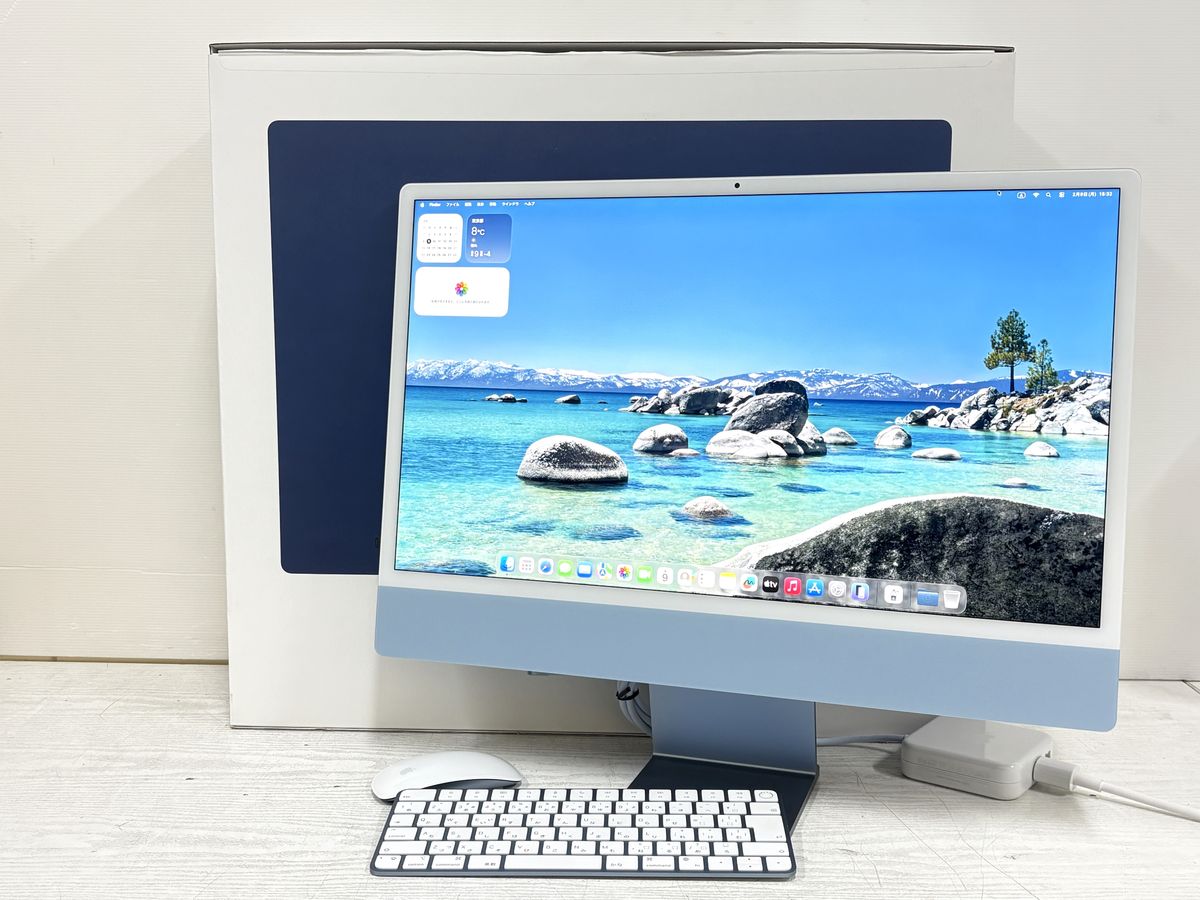 IMac（シルバー）M3 メモリ8GB/SSD256GB 24インチ【超美品】｜Yahoo