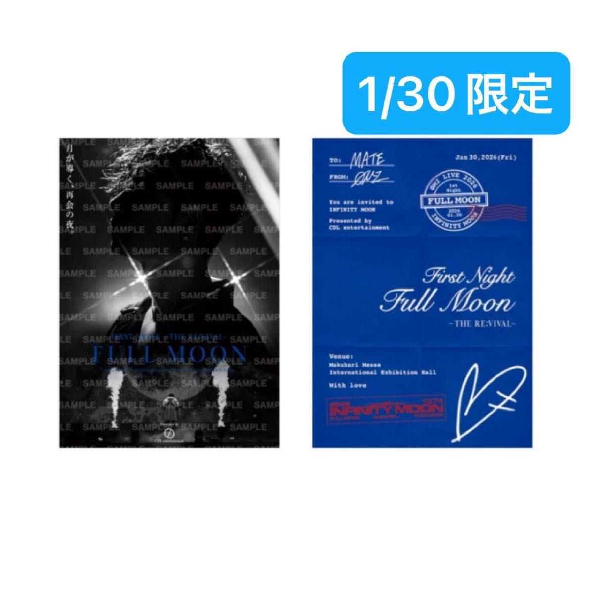 OMI 会場限定 INFINITY MOON バッグチャーム Bag Charm Louve 登坂広臣