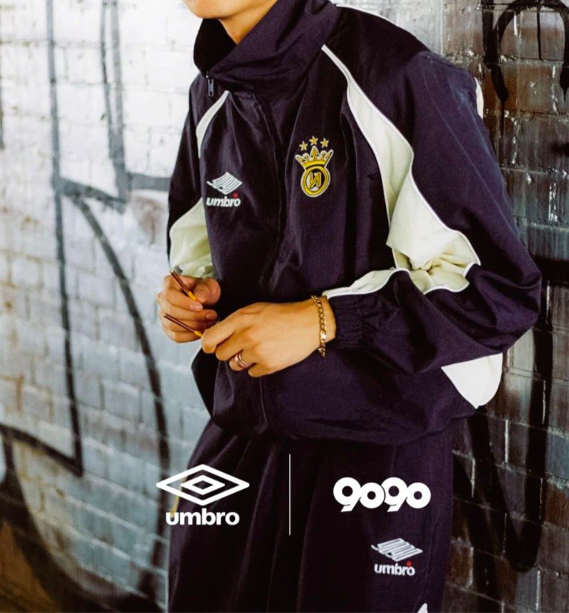 新品未使用 9090 umbro Nylon Track Jacket アンブロ ナイロン
