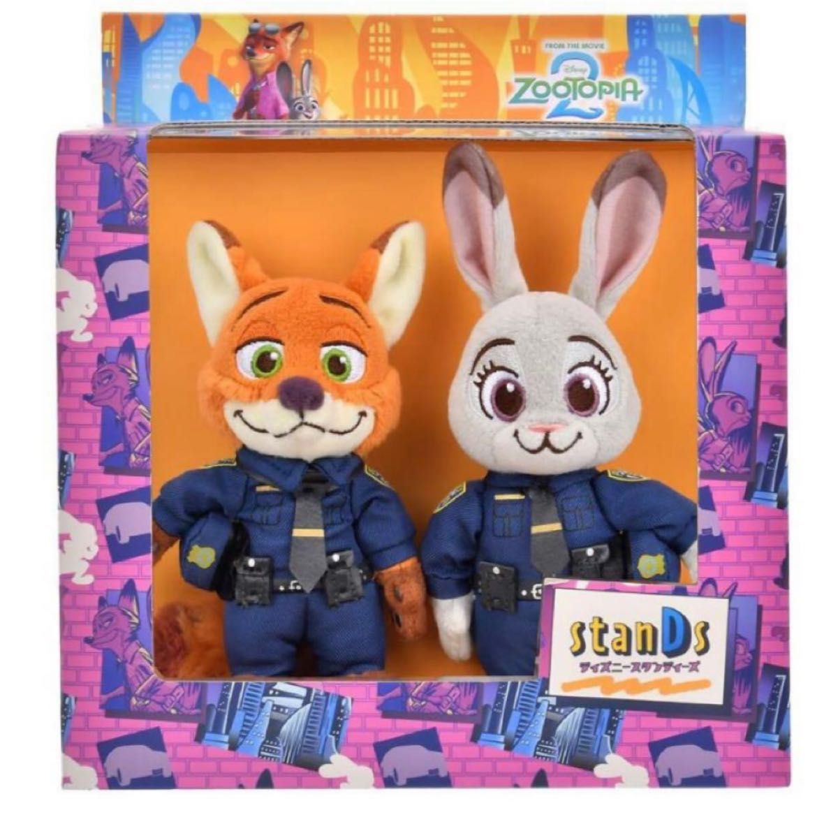 ズートピア ニック ワイルド & ジュディ ホップス ぬいぐるみ