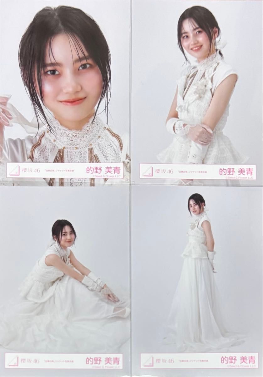 櫻坂46 的野美青 直筆サイン｜Yahoo!フリマ（旧PayPayフリマ）