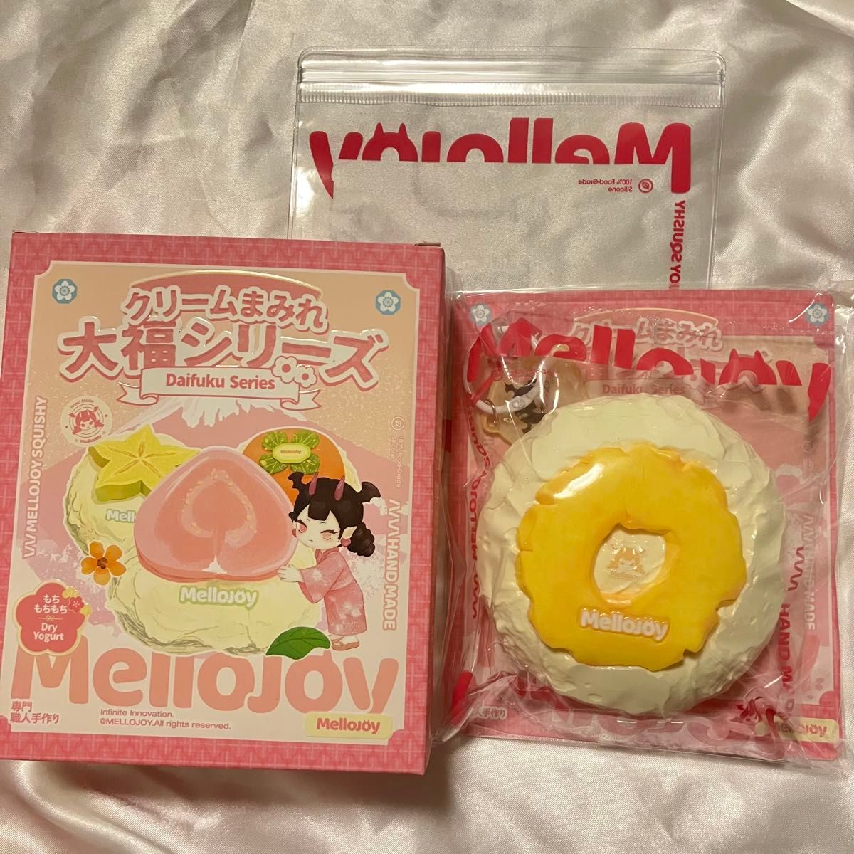 メロジョイ mellojoy スクイーズ 大福シリーズ パイナップル パイン