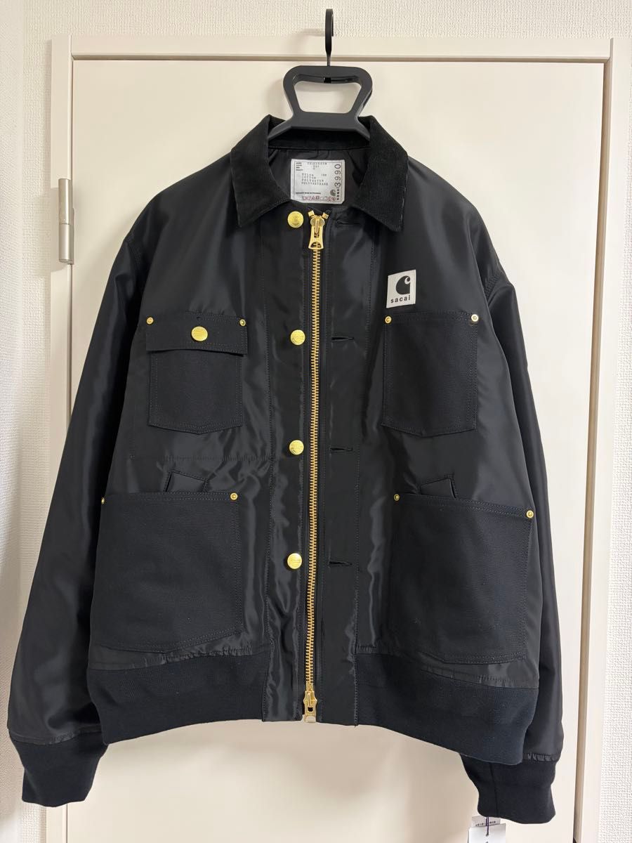 sacai x Carhartt WIP Nylon Twill 黒 サイズ 2｜Yahoo!フリマ（旧