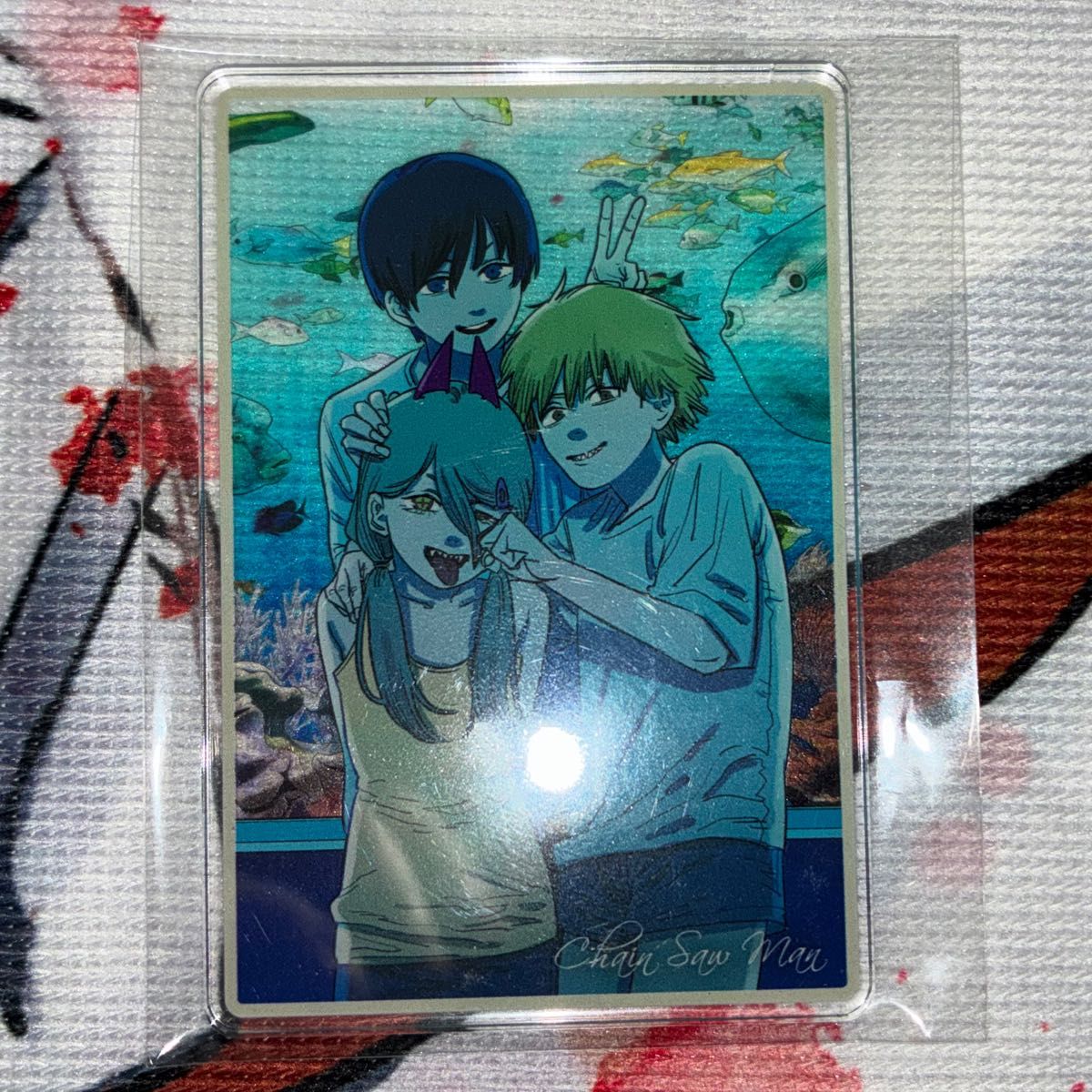 未使用品 チェンソーマン フリーマット 4枚セット キャラクター グッズ