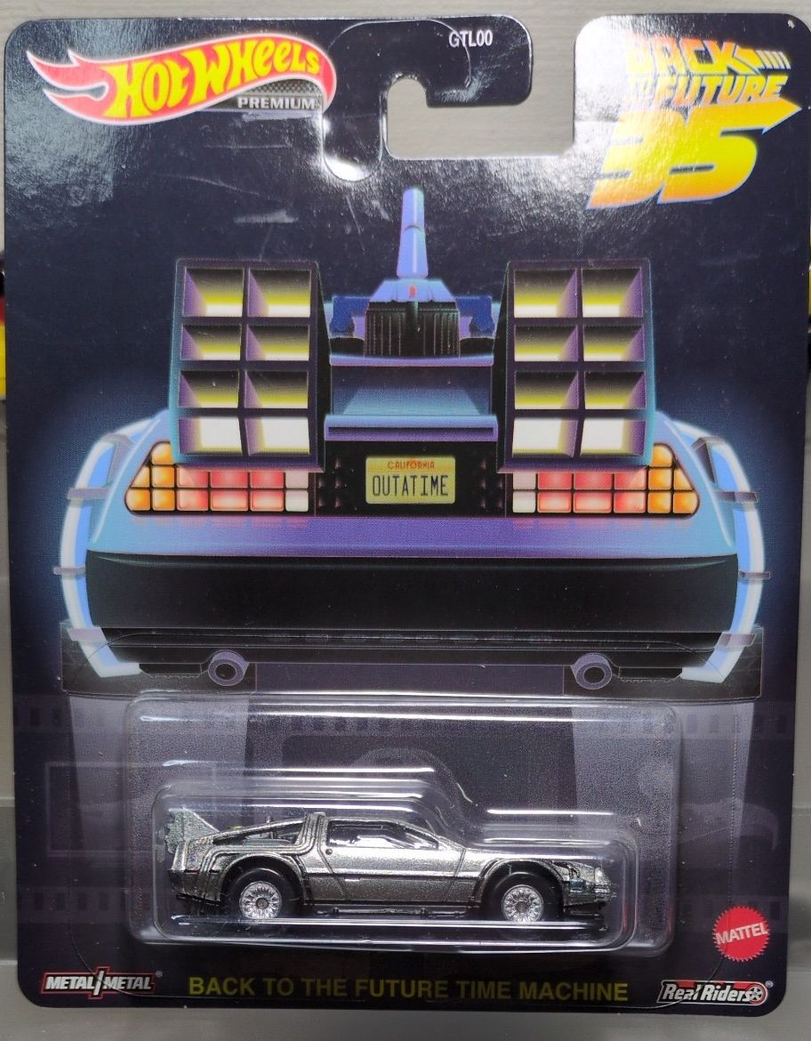 SDCC限定 ホットウィール rlc バックトゥザフューチャー 40周年記念