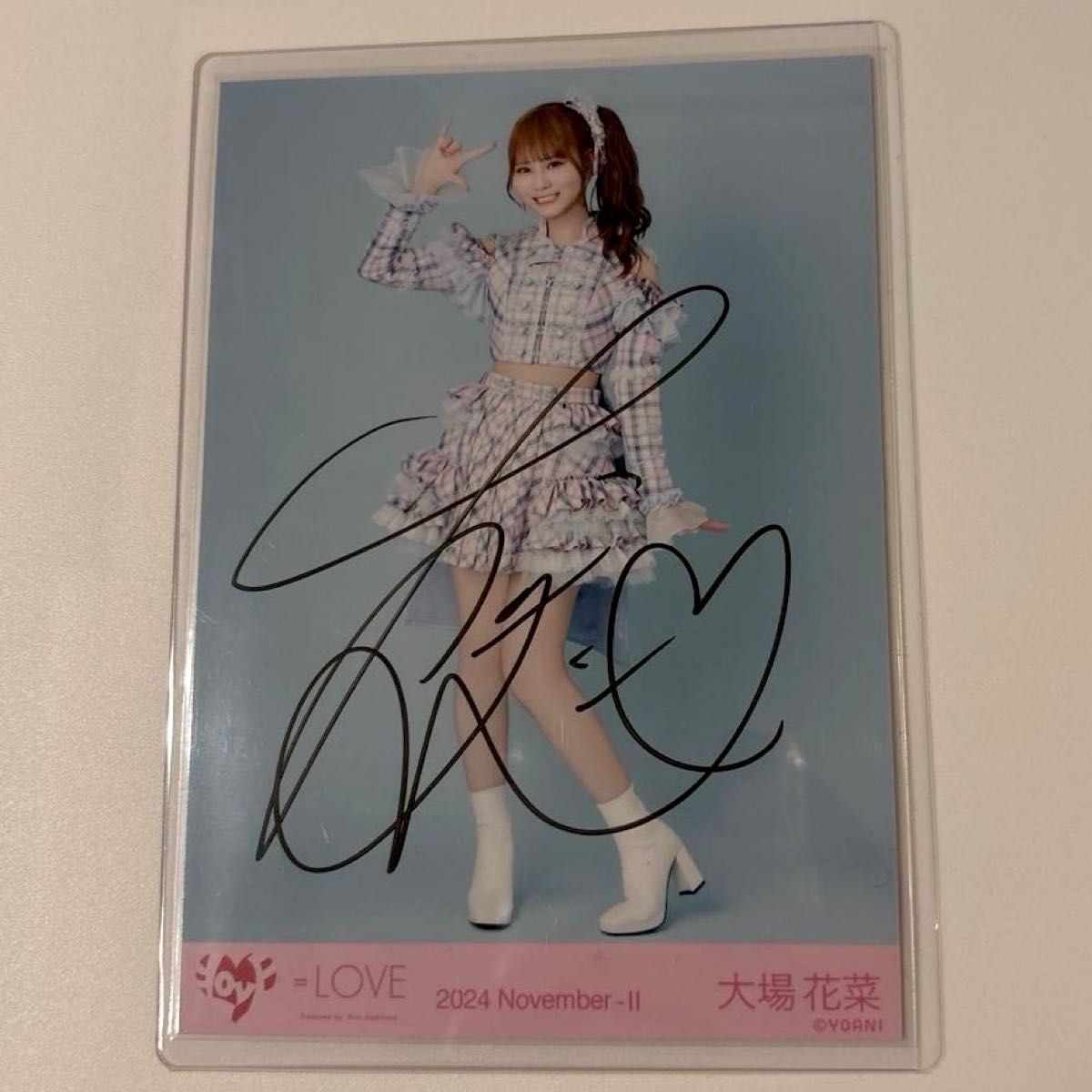 イコラブ ＝LOVE 大場花菜 生写真 黒パーカー サバイバル｜Yahoo