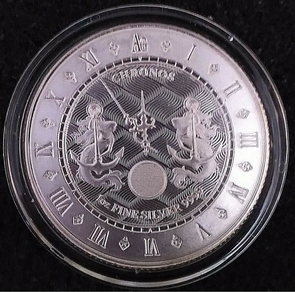 イギリス ロイヤルミント グリニッジ天文台350周年記念シルバーコイン