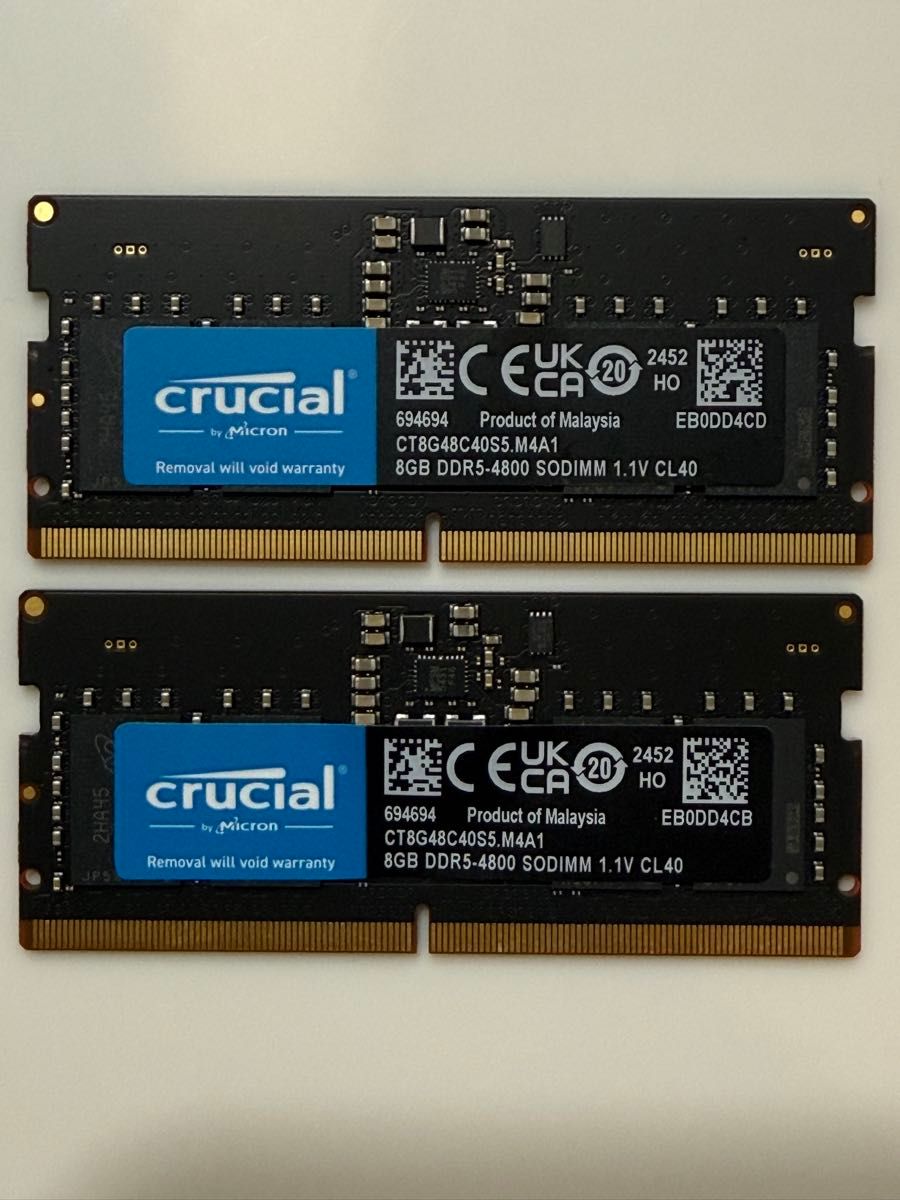 PC5 38400 DDR5 4800 16GB dynabookで動作確認済@｜Yahoo!フリマ（旧