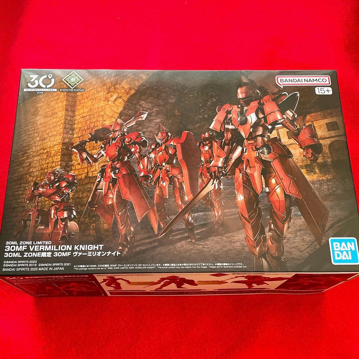 30ML ZONE限定2個セット 30MF ヴァーミリオンナイト 30MF アズレア