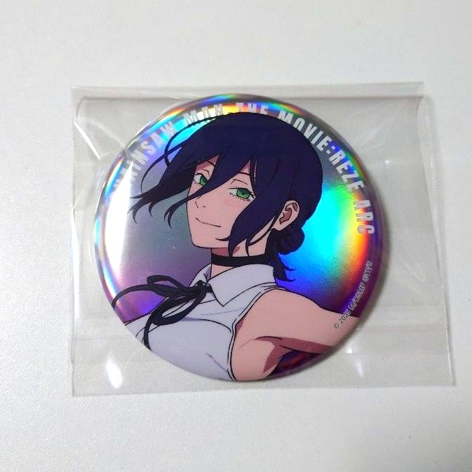 チェンソーマン プリンスホテル カフェ コラボ グリッター 缶バッジ