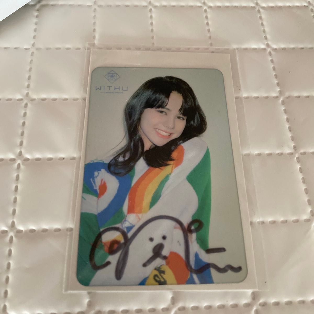 NiziU 入会特典 ファンクラブ リマ サインカード｜Yahoo!フリマ（旧