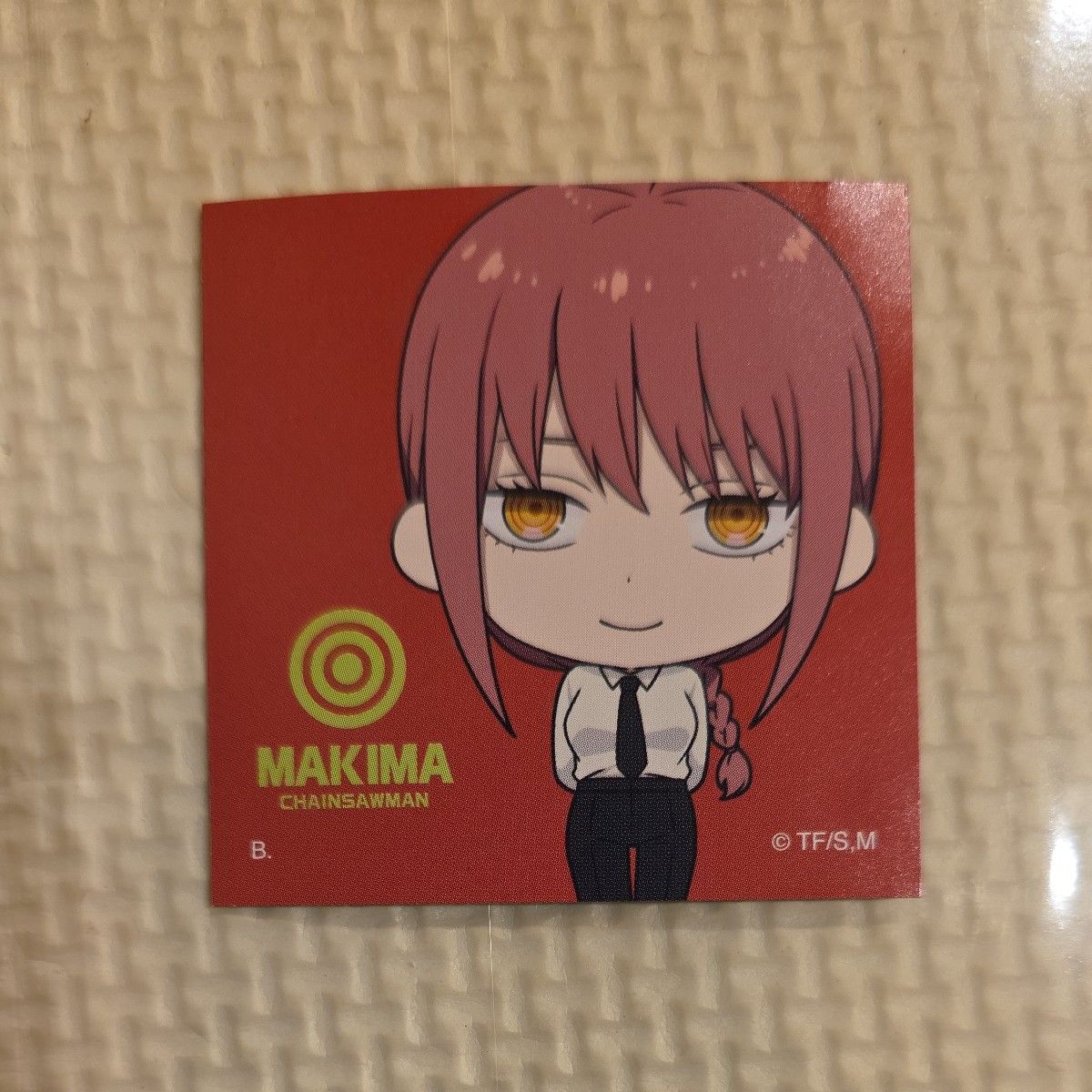 Yahoo!オークション - 11-40. チェンソーマン ヒトデせんべい ステッカ