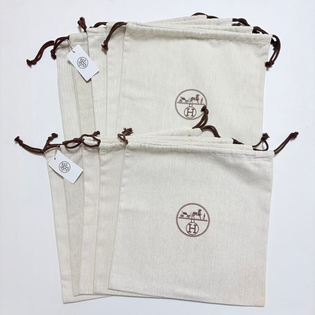 未使用 HERMES エルメス 保存袋 巾着袋 31×32 ⑦｜Yahoo!フリマ（旧