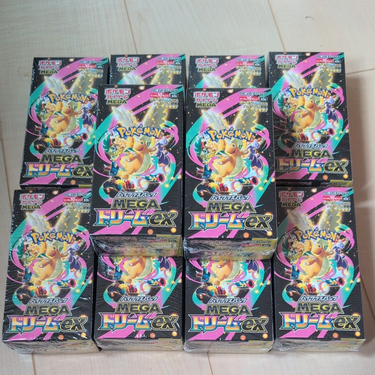 新品未開封シュリンク付き ポケモンカード MEGAドリームex 10BOX