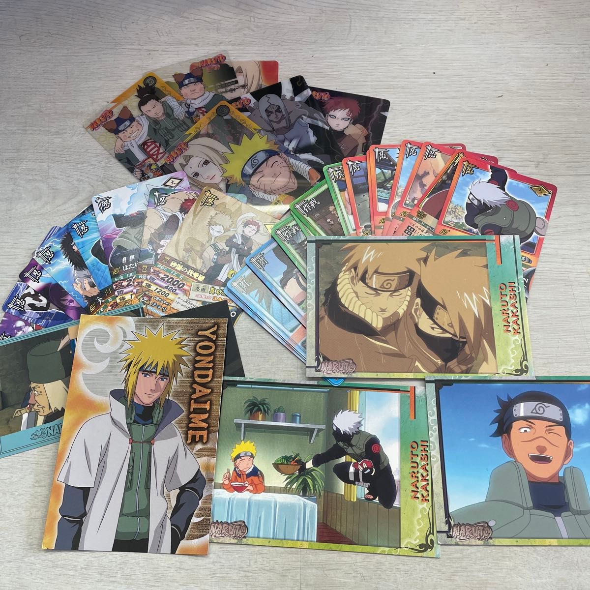 希少 新品未使用】NARUTO-ナルト-疾風伝 エッチングカード 疾風絵巻集