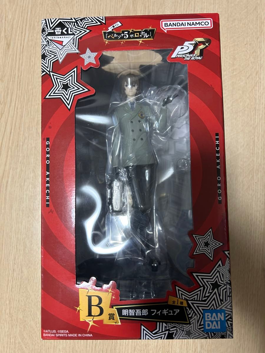 ペルソナ5 ザ・ロイヤル 一番くじ B賞 明智五郎 フィギュア MASTERLISE