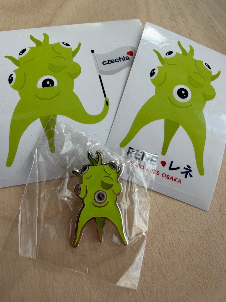 万博限定 レネ ピンバッジ チェコパビリオン｜Yahoo!フリマ（旧PayPay