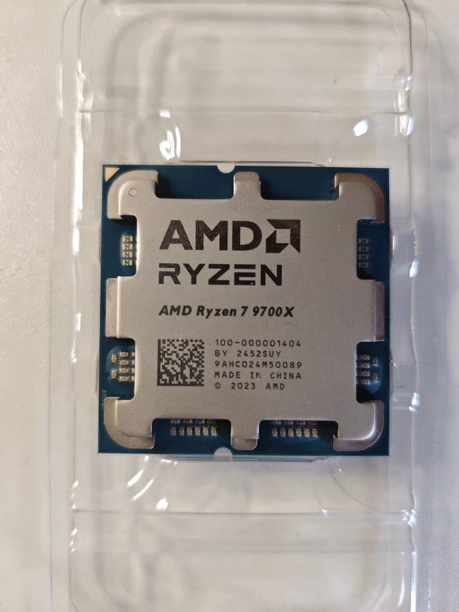 新品 AMD Ryzen 7 9700X 動作保証｜Yahoo!フリマ（旧PayPayフリマ）