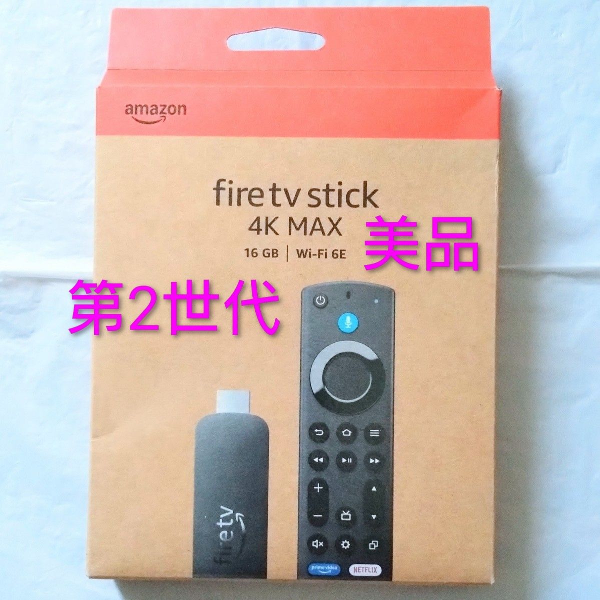 新品未開封 Fire TV Stick 4K MAX 第2世代 最新モデル｜Yahoo!フリマ