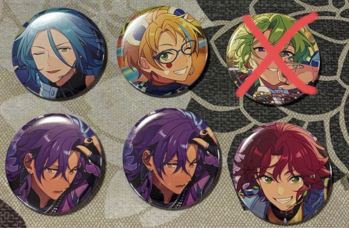 コレ缶 あんスタ 鳴上嵐 Feb idol side あんさんぶるスターズ 缶バッジ