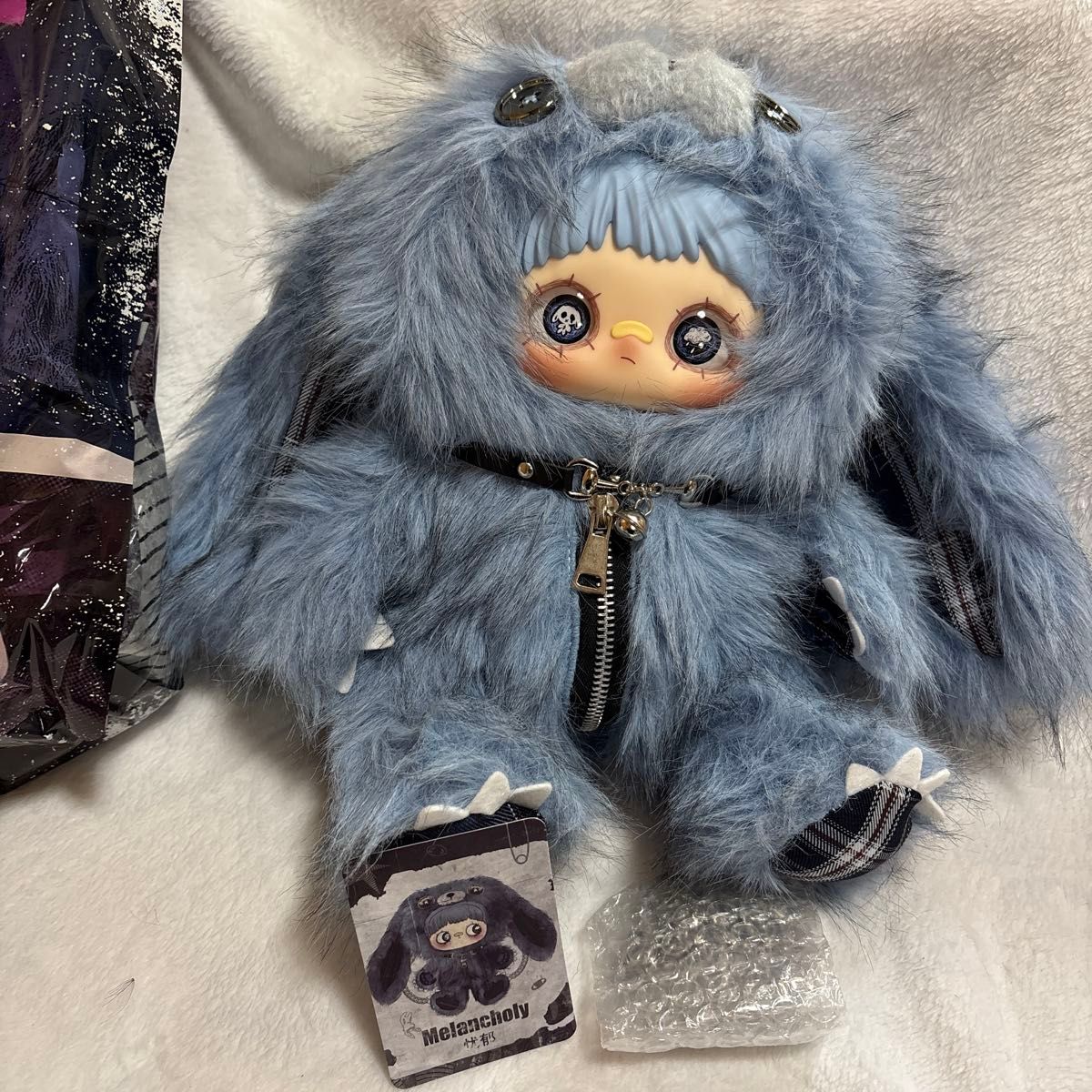 maymei 反逆ぬいぐるみシリーズ 400％ 紫 バッグリュック｜Yahoo