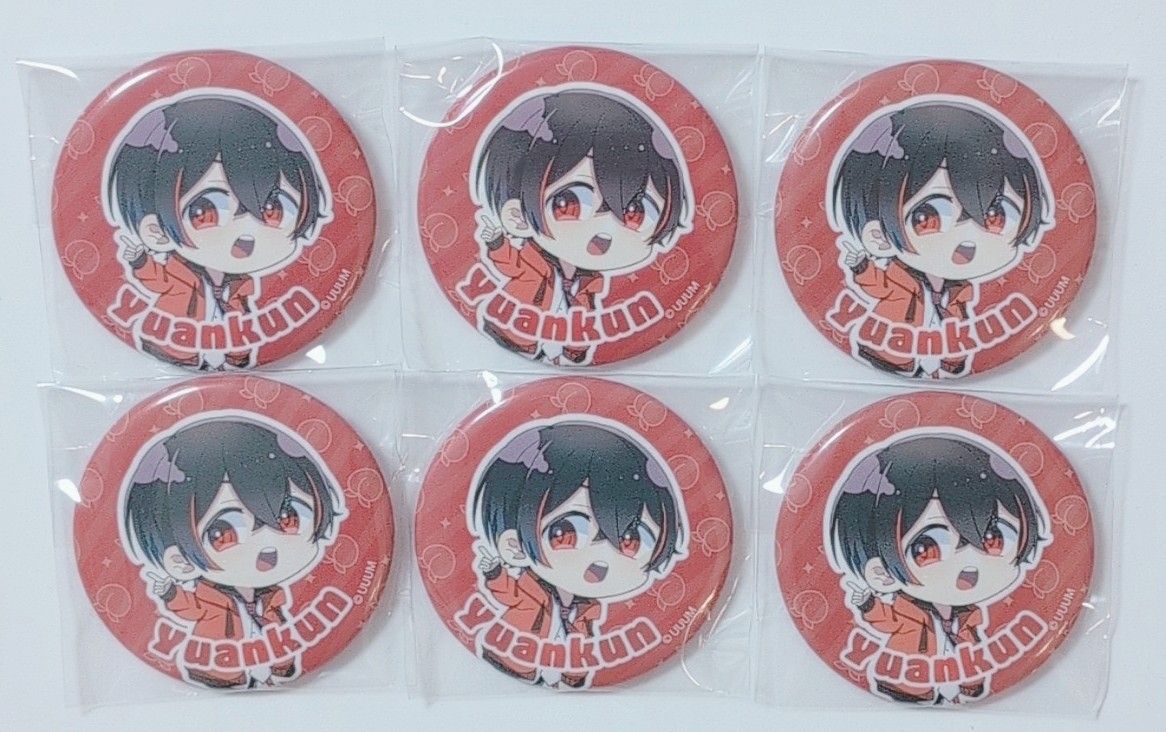 カラフルピーチ からぴち ゆあんくん UUUM 2023 缶バッジ 缶バッチ