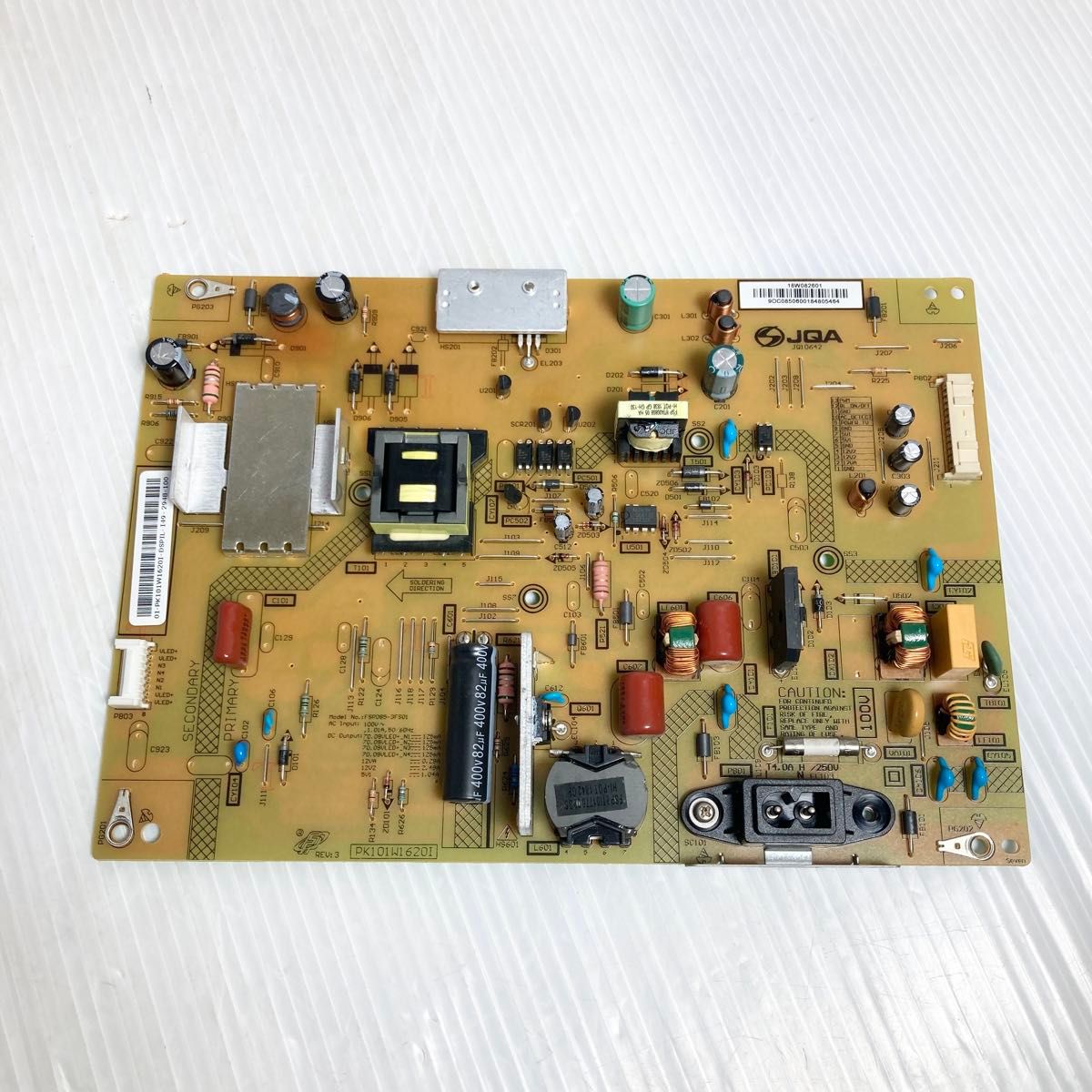 東芝 TOSHIBA REGZA 50Z20X 取り外し品 電源基板 部品 V71A00033200