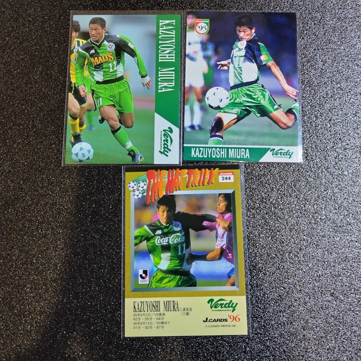 1993年カルビー Jリーグチップスカード 三浦知良 読売ヴェルディ NO