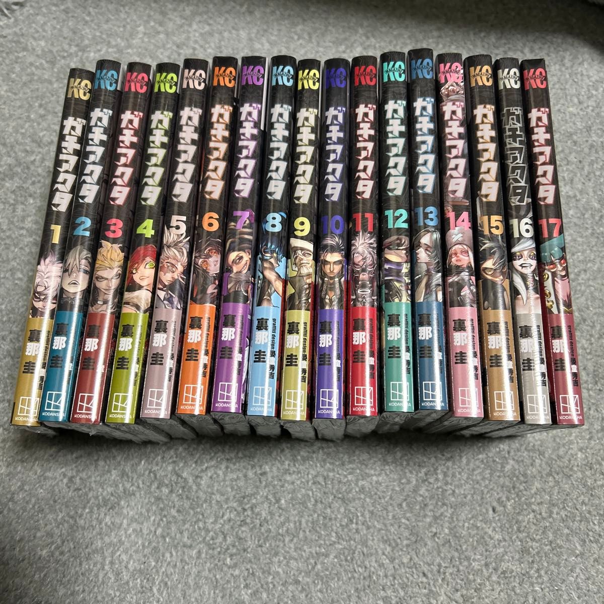 シュリンク付き ガチアクタ 1巻〜第17巻（最新刊）既刊全巻セット 帯