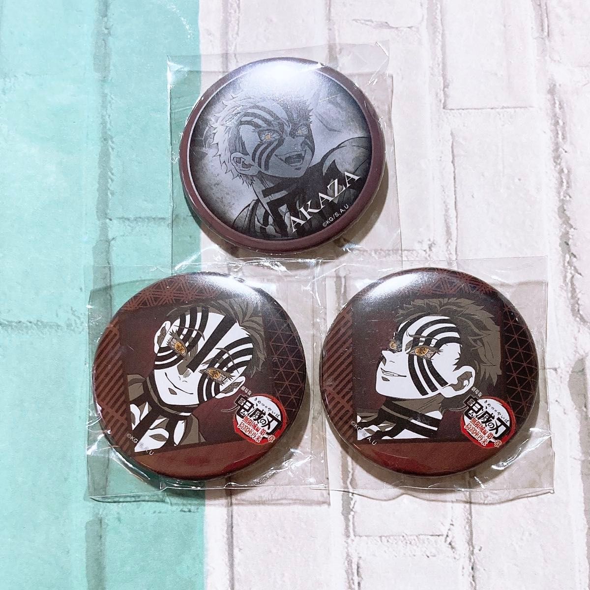 鬼滅の刃 ufotable ダイニング お楽しみくじ 童磨 缶バッジ｜Yahoo