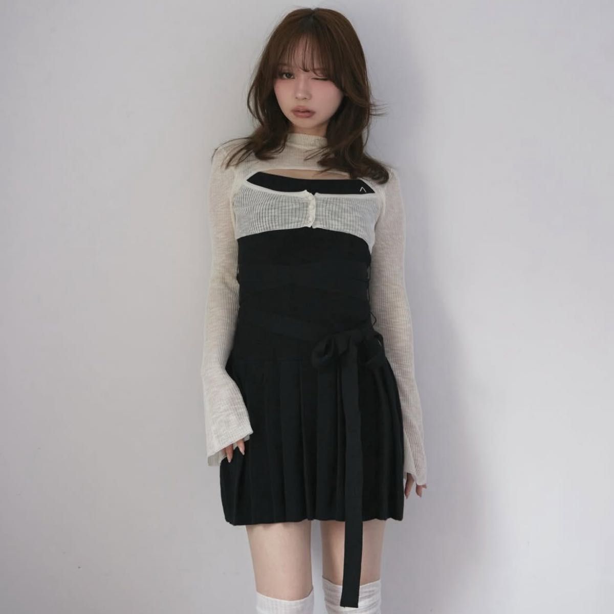 andmary Anita ribbon mini dress｜Yahoo!フリマ（旧PayPayフリマ）