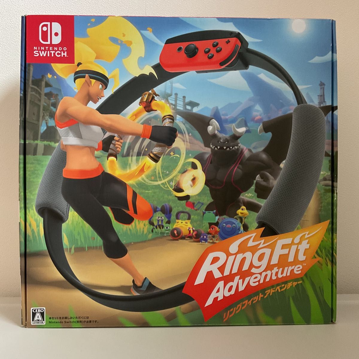 任天堂 【Switch】 リングフィット アドベンチャー Switch用ソフト