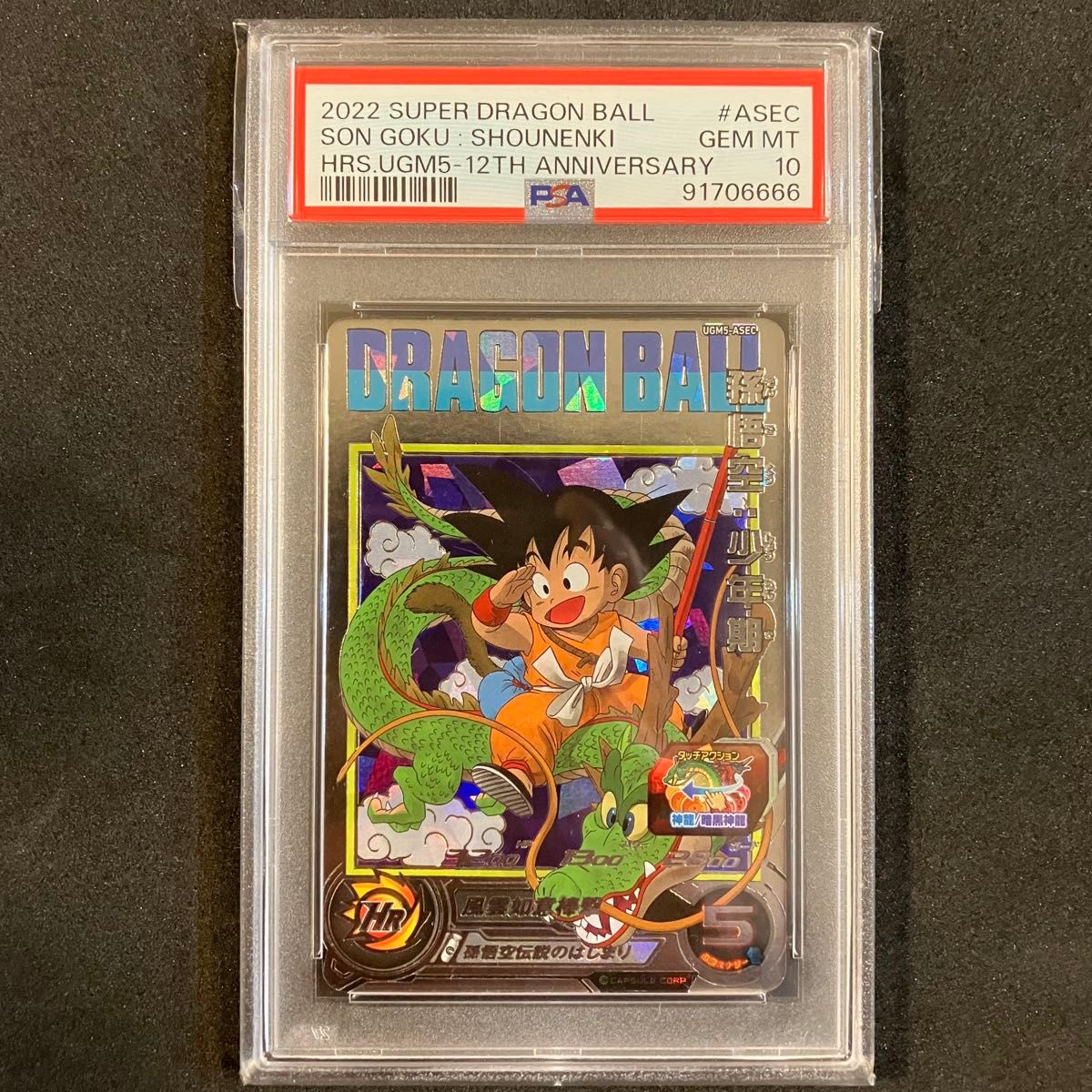 ドラゴンボールヒーローズ 孫悟空 PSA10 連番｜Yahoo!フリマ（旧PayPay