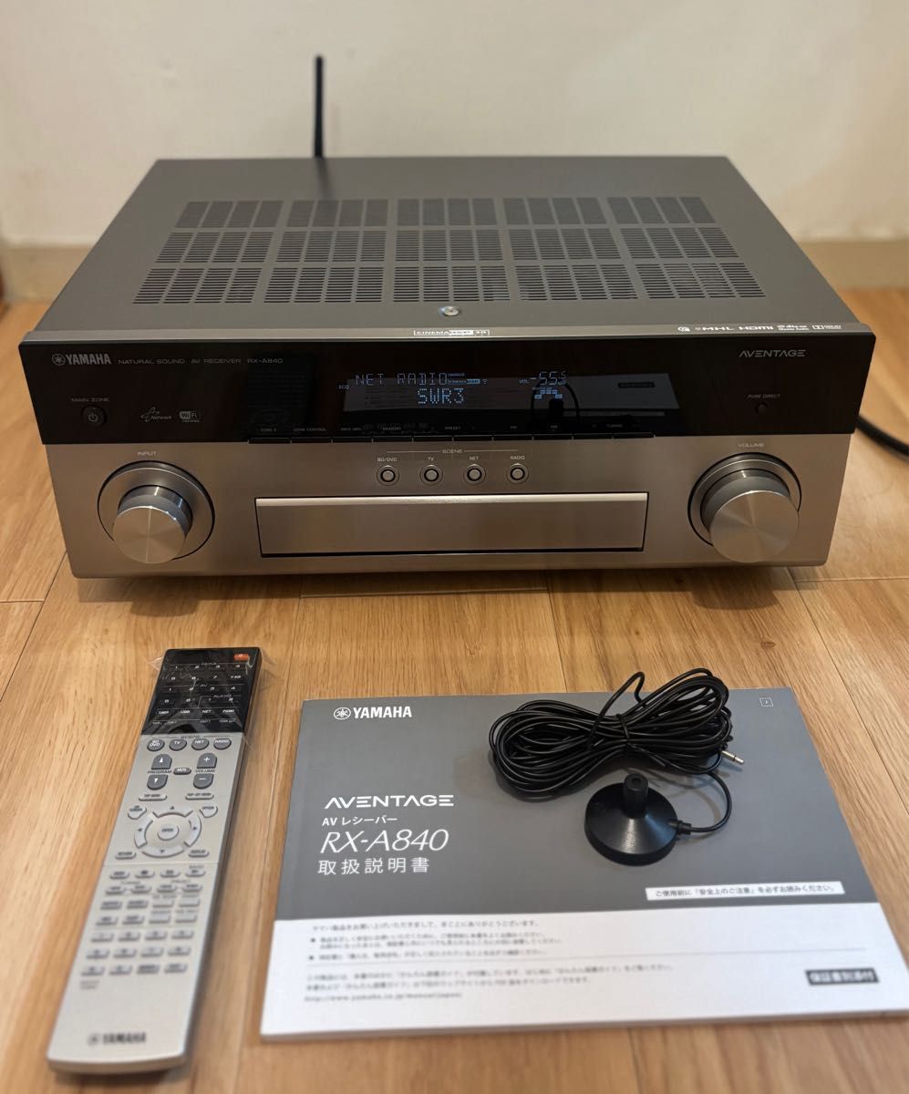 生産終了・希少】ヤマハ DSP-AX457 AVアンプ 未使用品 付属品完備