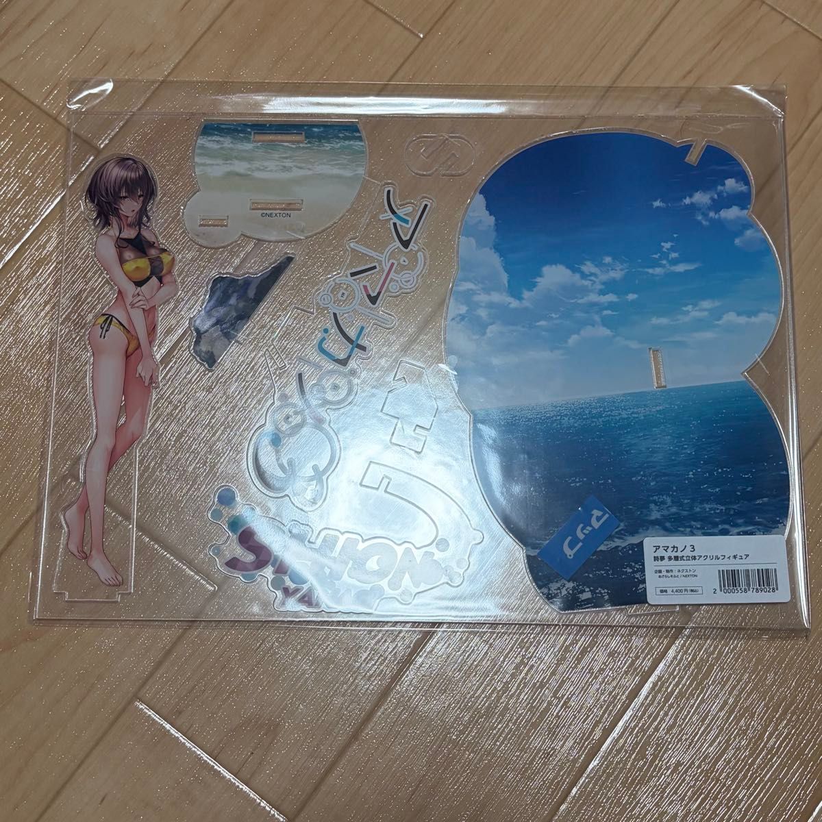 C107 コミケ アマカノ3叶夢 多層式立体アクリルフィギュア｜Yahoo